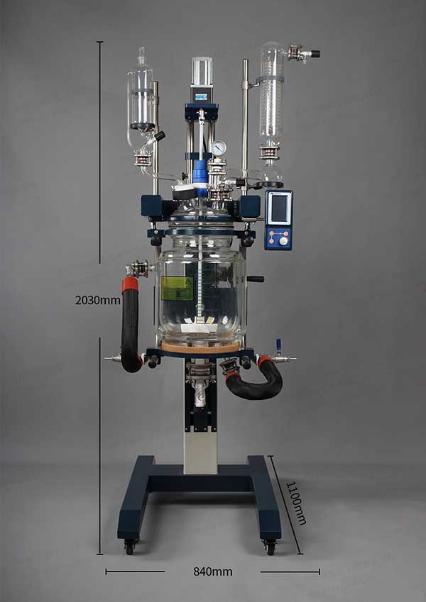 高硼硅玻璃反應(yīng)釜